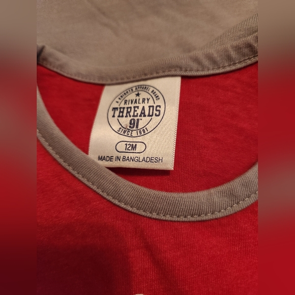 NWT Rivalry Threads Girls Wisconsin Badger Dress Size 12M - Picture 3 of 3